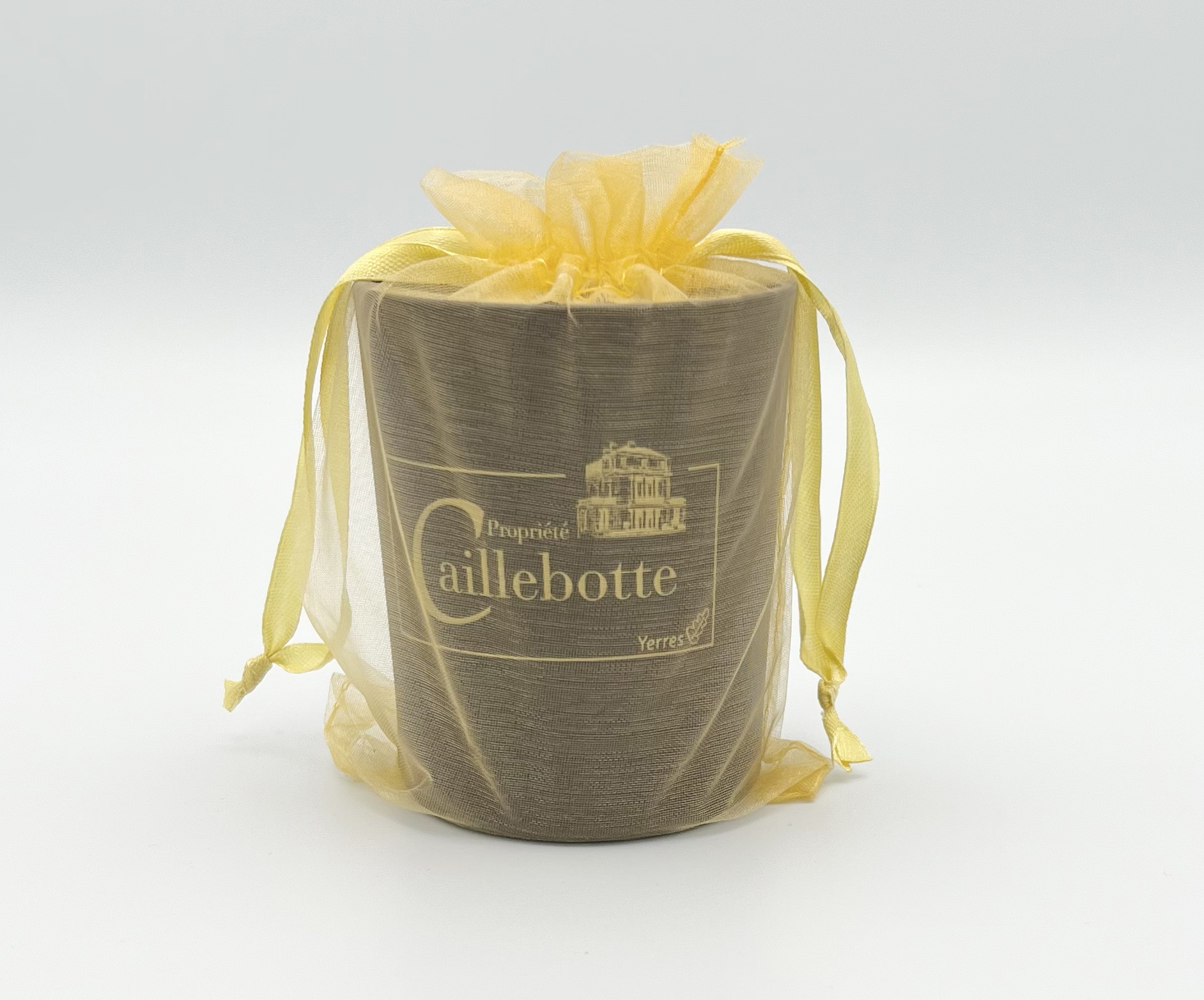 Bougie marron parfumée